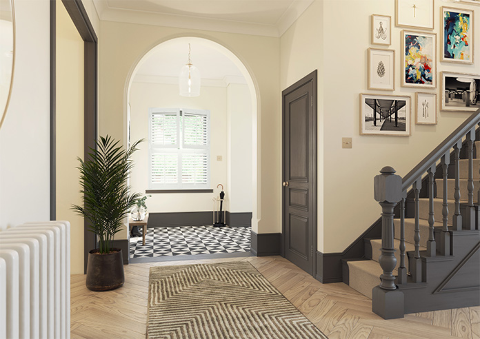 Kensington, Off White - Tier on Tier Plantation Shutter - Image 7